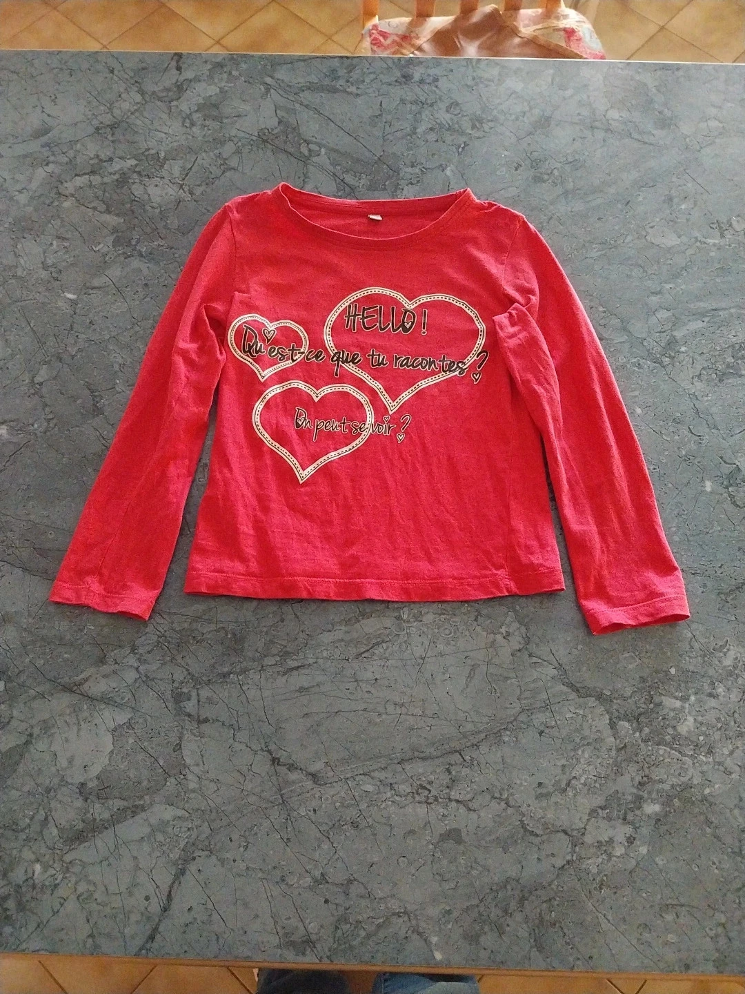 T-shirt manche longue T.6 ans